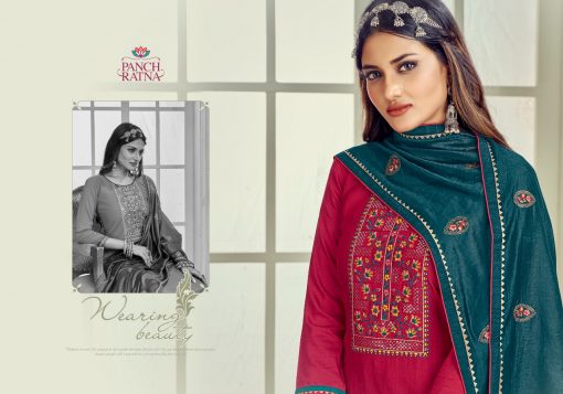 Panch Ratna Rangrej by Kessi Salwar Suit Wholesale Catalog 5 Pcs 4 510x357 - Panch Ratna Rangrej by Kessi Salwar Suit Wholesale Catalog 5 Pcs