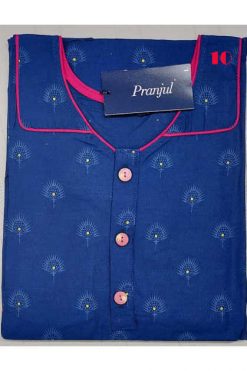 Pranjul Pragati Vol 4 Nighty Wholesale Catalog 5 Pcs