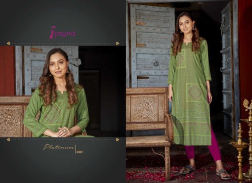 Psyna Platinum Vol 4 Kurti Wholesale Catalog 8 Pcs 10 510x370 - Psyna Platinum Vol 4 Kurti Wholesale Catalog 8 Pcs