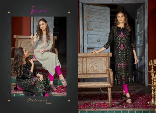 Psyna Platinum Vol 4 Kurti Wholesale Catalog 8 Pcs 8 510x370 - Psyna Platinum Vol 4 Kurti Wholesale Catalog 8 Pcs