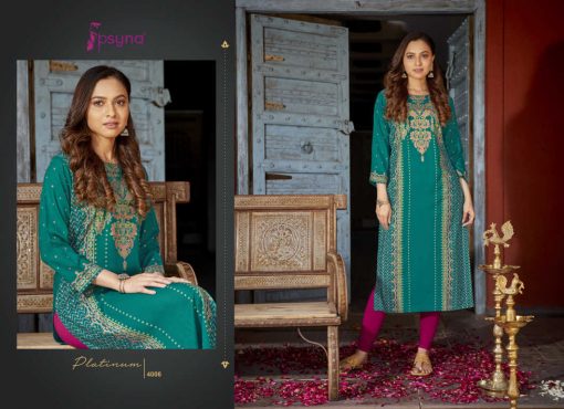 Psyna Platinum Vol 4 Kurti Wholesale Catalog 8 Pcs 9 510x370 - Psyna Platinum Vol 4 Kurti Wholesale Catalog 8 Pcs