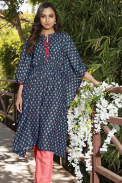 Psyna Poncho Vol 2 Kaftan Kurti with Pant Wholesale Catalog 6 Pcs