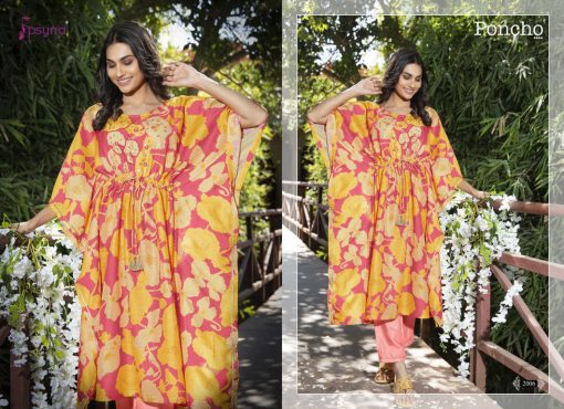 Psyna Poncho Vol 2 Kaftan Kurti with Pant Wholesale Catalog 6 Pcs 9 510x370 - Psyna Poncho Vol 2 Kaftan Kurti with Pant Wholesale Catalog 6 Pcs