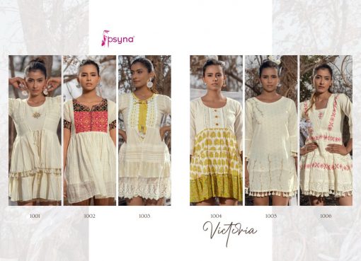 Psyna Victoria Kurti Wholesale Catalog 6 Pcs 7 510x369 - Psyna Victoria Kurti Wholesale Catalog 6 Pcs