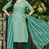 R Studio Maira by Baanvi Kurti with Dupatta Bottom Wholesale Catalog 4 Pcs