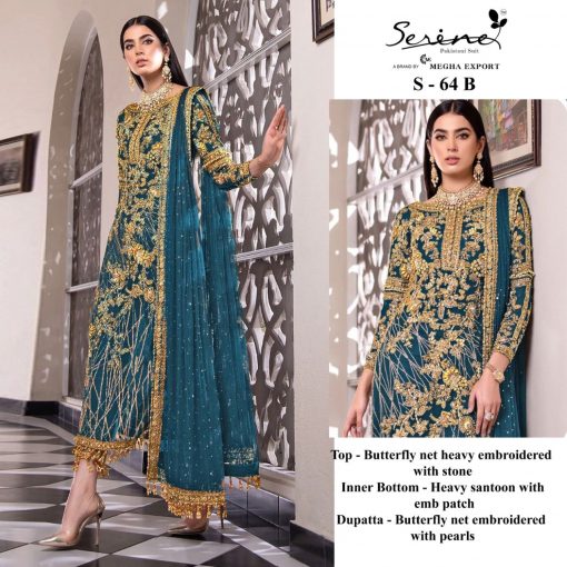 Serene S 64 A D Salwar Suit Wholesale Catalog 4 Pcs 2 510x510 - Serene S 64 A-D Salwar Suit Wholesale Catalog 4 Pcs