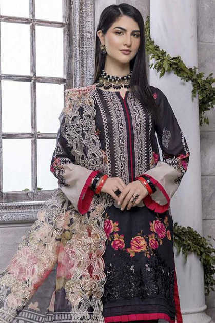 CHARIZMA* WINTER PRINTED LINEN 3 PIECE UNSTITCHED SUIT | eBay