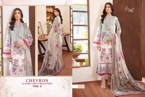 Shree Fabs Chevron Luxury Lawn Collection Vol 6 Salwar Suit Wholesale Catalog 8 Pcs 10 510x342 - Shree Fabs Chevron Luxury Lawn Collection Vol 6 Salwar Suit Wholesale Catalog 8 Pcs