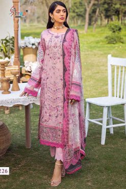 Shree Fabs Chevron Luxury Lawn Collection Vol 6 Salwar Suit Wholesale Catalog 8 Pcs