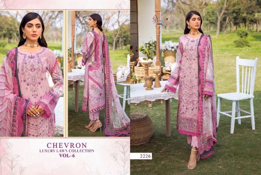 Shree Fabs Chevron Luxury Lawn Collection Vol 6 Salwar Suit Wholesale Catalog 8 Pcs 4 510x342 - Shree Fabs Chevron Luxury Lawn Collection Vol 6 Salwar Suit Wholesale Catalog 8 Pcs