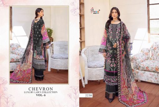 Shree Fabs Chevron Luxury Lawn Collection Vol 6 Salwar Suit Wholesale Catalog 8 Pcs 6 510x342 - Shree Fabs Chevron Luxury Lawn Collection Vol 6 Salwar Suit Wholesale Catalog 8 Pcs