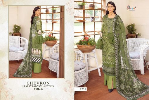 Shree Fabs Chevron Luxury Lawn Collection Vol 6 Salwar Suit Wholesale Catalog 8 Pcs 7 510x342 - Shree Fabs Chevron Luxury Lawn Collection Vol 6 Salwar Suit Wholesale Catalog 8 Pcs