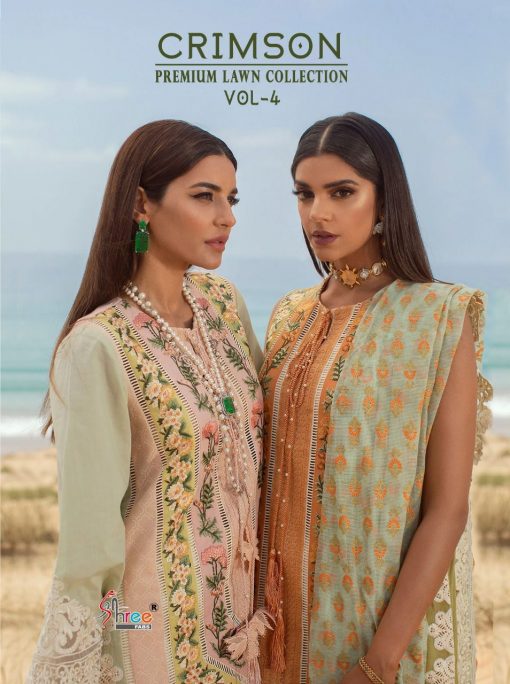 Shree Fabs Crimson Premium Lawn Collection Vol 4 Salwar Suit Wholesale Catalog 6 Pcs 1 510x684 - Shree Fabs Crimson Premium Lawn Collection Vol 4 Salwar Suit Wholesale Catalog 6 Pcs