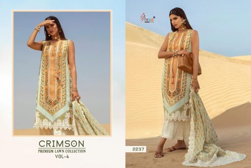 Shree Fabs Crimson Premium Lawn Collection Vol 4 Salwar Suit Wholesale Catalog 6 Pcs 10 510x342 - Shree Fabs Crimson Premium Lawn Collection Vol 4 Salwar Suit Wholesale Catalog 6 Pcs