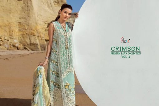 Shree Fabs Crimson Premium Lawn Collection Vol 4 Salwar Suit Wholesale Catalog 6 Pcs 7 510x342 - Shree Fabs Crimson Premium Lawn Collection Vol 4 Salwar Suit Wholesale Catalog 6 Pcs