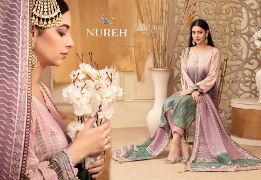 Shree Fabs Nureh Salwar Suit Wholesale Catalog 5 Pcs 11 510x351 - Shree Fabs Nureh Salwar Suit Wholesale Catalog 5 Pcs