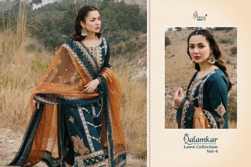 Shree Fabs Qalamkar Lawn Collection Vol 4 Salwar Suit Wholesale Catalog 6 Pcs 10 510x340 - Shree Fabs Qalamkar Lawn Collection Vol 4 Salwar Suit Wholesale Catalog 6 Pcs