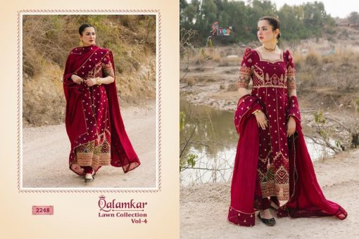 Shree Fabs Qalamkar Lawn Collection Vol 4 Salwar Suit Wholesale Catalog 6 Pcs 12 510x340 - Shree Fabs Qalamkar Lawn Collection Vol 4 Salwar Suit Wholesale Catalog 6 Pcs