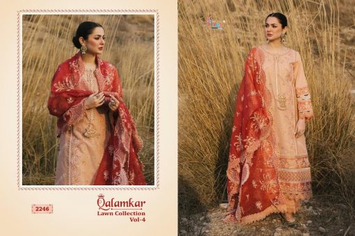 Shree Fabs Qalamkar Lawn Collection Vol 4 Salwar Suit Wholesale Catalog 6 Pcs 3 510x340 - Shree Fabs Qalamkar Lawn Collection Vol 4 Salwar Suit Wholesale Catalog 6 Pcs