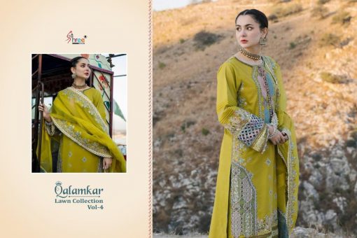 Shree Fabs Qalamkar Lawn Collection Vol 4 Salwar Suit Wholesale Catalog 6 Pcs 7 510x340 - Shree Fabs Qalamkar Lawn Collection Vol 4 Salwar Suit Wholesale Catalog 6 Pcs