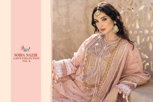 Shree Fabs Sobia Nazir Lawn Collection Vol 6 Salwar Suit Wholesale Catalog 5 Pcs 10 510x342 - Shree Fabs Sobia Nazir Lawn Collection Vol 6 Salwar Suit Wholesale Catalog 5 Pcs