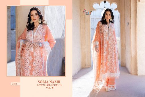 Shree Fabs Sobia Nazir Lawn Collection Vol 6 Salwar Suit Wholesale Catalog 5 Pcs 2 510x342 - Shree Fabs Sobia Nazir Lawn Collection Vol 6 Salwar Suit Wholesale Catalog 5 Pcs