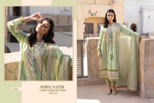 Shree Fabs Sobia Nazir Lawn Collection Vol 6 Salwar Suit Wholesale Catalog 5 Pcs 8 510x342 - Shree Fabs Sobia Nazir Lawn Collection Vol 6 Salwar Suit Wholesale Catalog 5 Pcs