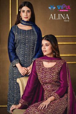 Vipul Alina Vol 2 Salwar Suit Wholesale Catalog 6 Pcs