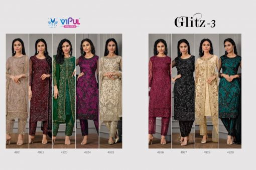 Vipul Glitz Vol 3 Salwar Suit Wholesale Catalog 9 Pcs 28 510x340 - Vipul Glitz Vol 3 Salwar Suit Wholesale Catalog 9 Pcs