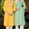 Vitara Celebration Kurti with Dupatta Bottom Wholesale Catalog 4 Pcs