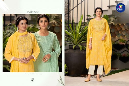 Vitara Celebration Kurti with Dupatta Bottom Wholesale Catalog 4 Pcs 2 510x340 - Vitara Celebration Kurti with Dupatta Bottom Wholesale Catalog 4 Pcs