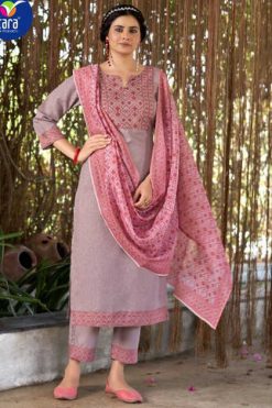 Vitara Rich Girl Kurti with Dupatta Bottom Wholesale Catalog 5 Pcs