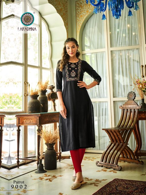 Aradhna Parrot Vol 9 Kurti Wholesale Catalog 6 Pcs 6 510x680 - Aradhna Parrot Vol 9 Kurti Wholesale Catalog 6 Pcs