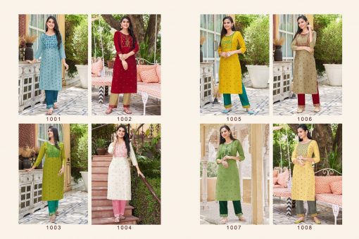 Artio Gangor Vol 2 by Kapil Trendz Kurti with Pant Wholesale Catalog 8 Pcs 10 510x340 - Artio Gangor Vol 2 by Kapil Trendz Kurti with Pant Wholesale Catalog 8 Pcs