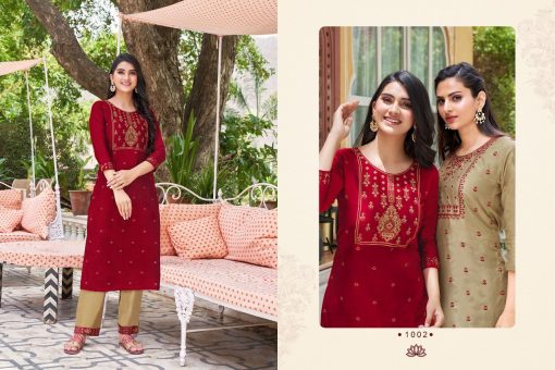 Artio Gangor Vol 2 by Kapil Trendz Kurti with Pant Wholesale Catalog 8 Pcs 3 510x340 - Artio Gangor Vol 2 by Kapil Trendz Kurti with Pant Wholesale Catalog 8 Pcs