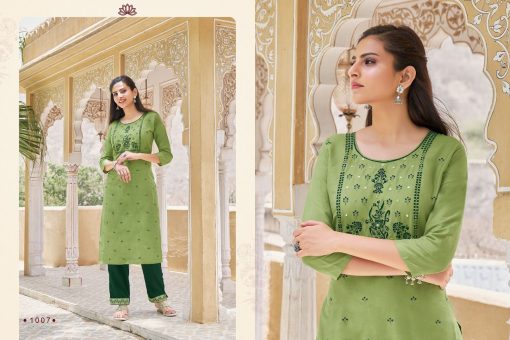 Artio Gangor Vol 2 by Kapil Trendz Kurti with Pant Wholesale Catalog 8 Pcs 5 510x340 - Artio Gangor Vol 2 by Kapil Trendz Kurti with Pant Wholesale Catalog 8 Pcs