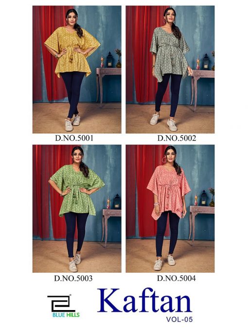 Blue Hills Kaftan Vol 5 Kurti Wholesale Catalog 4 Pcs 10 510x680 - Blue Hills Kaftan Vol 5 Kurti Wholesale Catalog 4 Pcs