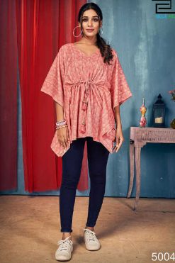 Blue Hills Kaftan Vol 5 Kurti Wholesale Catalog 4 Pcs