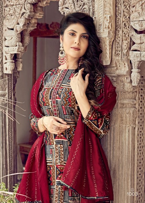 Brij Noor Salwar Suit Wholesale Catalog 9 Pcs 10 510x714 - Brij Noor Salwar Suit Wholesale Catalog 9 Pcs