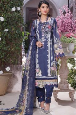 Deepsy Firdous Premium Lawn Embroidered Dupatta Vol 2 Nx Salwar Suit Wholesale Catalog 6 Pcs