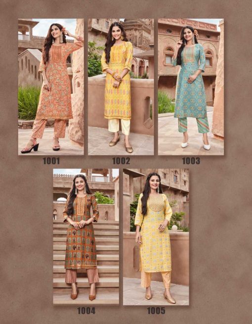 Diya Trends Goldy Vol 1 by Kajal Style Kurti with Pant Wholesale Catalog 10 Pcs 18 510x655 - Diya Trends Goldy Vol 1 by Kajal Style Kurti with Pant Wholesale Catalog 10 Pcs