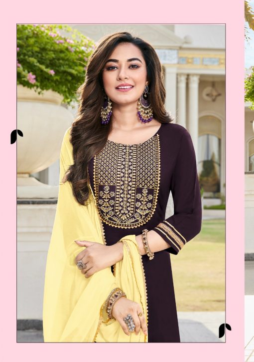 Diya Trends Swag Vol 1 by Kajal Style Kurti with Dupatta Sharara Wholesale Catalog 8 Pcs 12 510x725 - Diya Trends Swag Vol 1 by Kajal Style Kurti with Dupatta Sharara Wholesale Catalog 8 Pcs