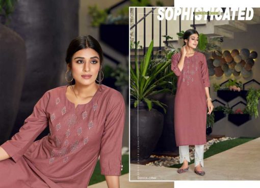 Kalaroop Parin by Kajree Kurti Wholesale Catalog 5 Pcs 3 510x370 - Kalaroop Parin by Kajree Cotton Kurti Catalog 5 Pcs