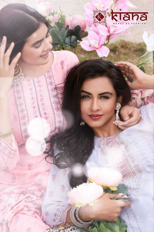 Kiana Cherry Blossom Kurti with Dupatta Bottom Wholesale Catalog 5 Pcs 4 510x765 - Kiana Cherry Blossom Kurti with Dupatta Bottom Wholesale Catalog 5 Pcs