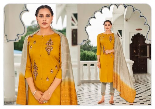 Kivi Rajwadi by Kajree Kurti with Dupatta Bottom Wholesale Catalog 6 Pcs 8 510x360 - Kivi Rajwadi by Kajree Kurti with Dupatta Bottom Wholesale Catalog 6 Pcs