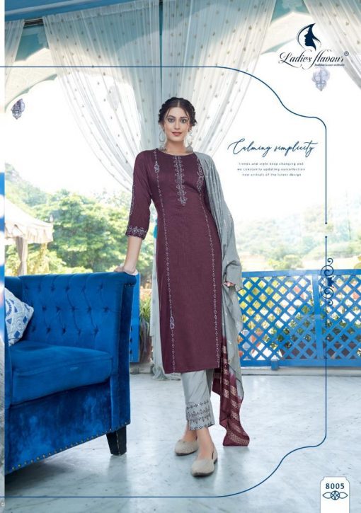 Ladies Flavour Aarohi Vol 8 Kurti with Bottom Dupatta Wholesale Catalog 6 Pcs 10 510x725 - Ladies Flavour Aarohi Vol 8 Kurti with Bottom Dupatta Wholesale Catalog 6 Pcs