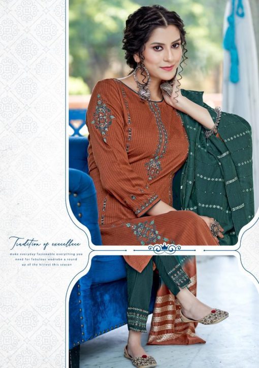 Ladies Flavour Aarohi Vol 8 Kurti with Bottom Dupatta Wholesale Catalog 6 Pcs 4 510x725 - Ladies Flavour Aarohi Vol 8 Kurti with Bottom Dupatta Wholesale Catalog 6 Pcs