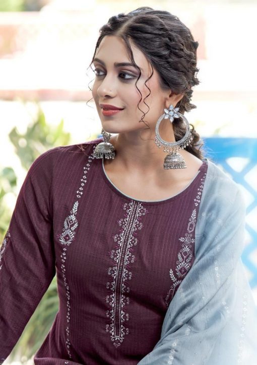 Ladies Flavour Aarohi Vol 8 Kurti with Bottom Dupatta Wholesale Catalog 6 Pcs 9 510x725 - Ladies Flavour Aarohi Vol 8 Kurti with Bottom Dupatta Wholesale Catalog 6 Pcs