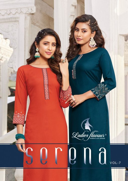 Ladies Flavour Serena Vol 7 Kurti Wholesale Catalog 6 Pcs 1 510x716 - Ladies Flavour Serena Vol 7 Kurti Wholesale Catalog 6 Pcs