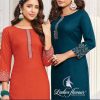 Ladies Flavour Serena Vol 7 Kurti Wholesale Catalog 6 Pcs